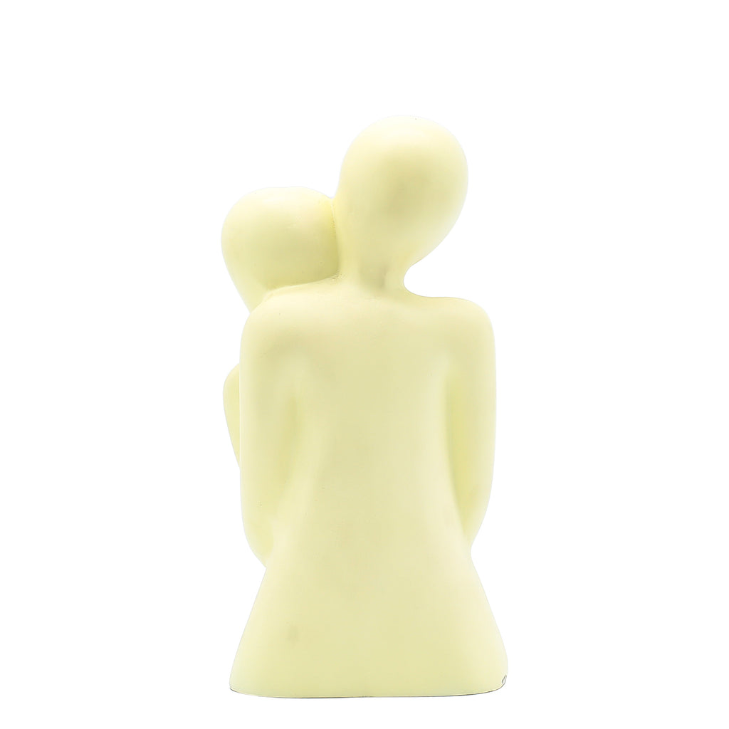 Abstract Couple Sculpture, Romantic Love Statue, Modern Minimalist Couple Figurine, Wedding Anniversary Gift, Home Decor Showpiece for Living Room