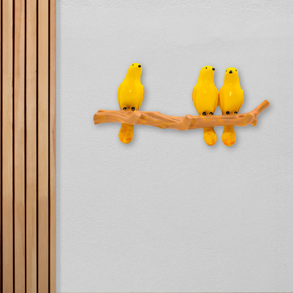 Romantic Love Birds Statue, Resin Couple Bird Figurine, Home Decor Gift for Anniversary, Wedding & Valentine