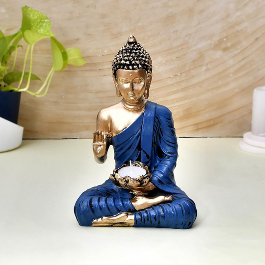 Buddha Statue Sculpture Home Decor .