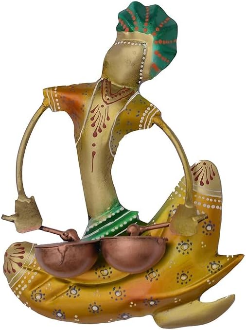 Metal Rajasthani Musicians Item showpiece - Decorative Items for Home | Gift Items | Showpieces | Home Decoration