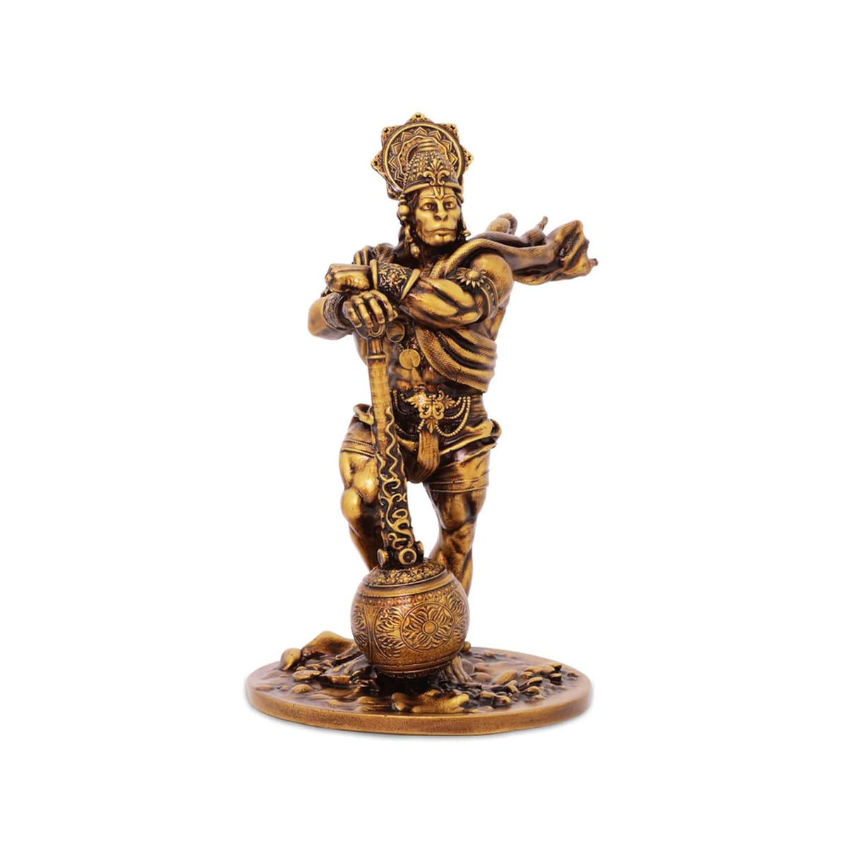 Bahubali Hanuman Ji Murti for Car Dashboard  Home Decor.