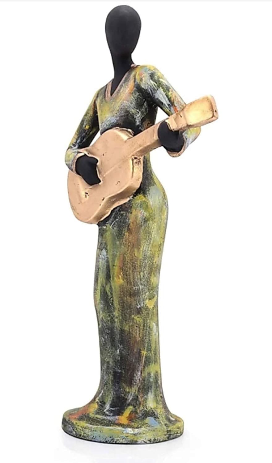 Human Playing Musical Statue for Home Decor Decorative Showpiece.