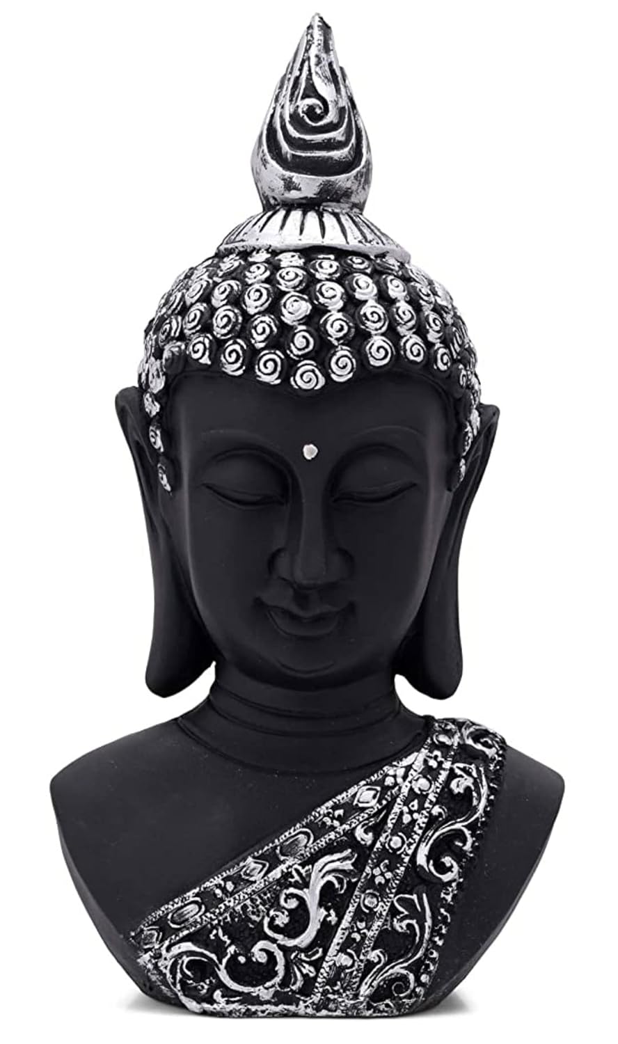 Beautiful Lord Gautam Buddha Face Decorative Showpiece.