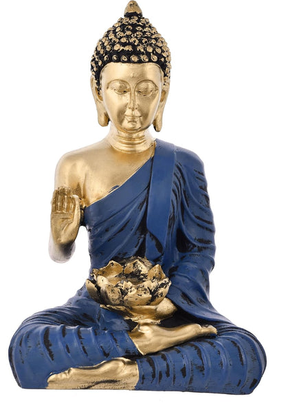 Buddha Statue Sculpture Home Decor .
