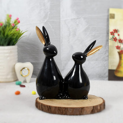 Rabbit Showpiece Lovely Statue .