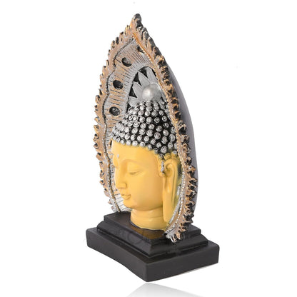 Buddha Face Decorative Showpiece Lovely Statue .
