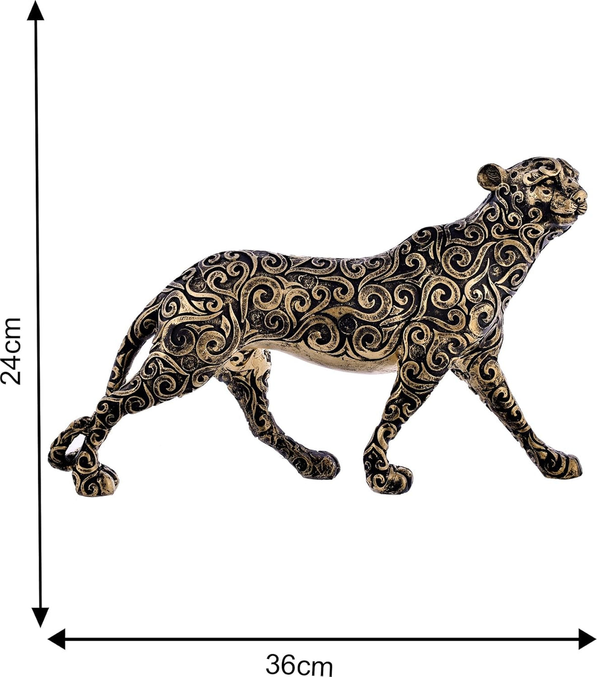 Big Panther Showpiece Statue .