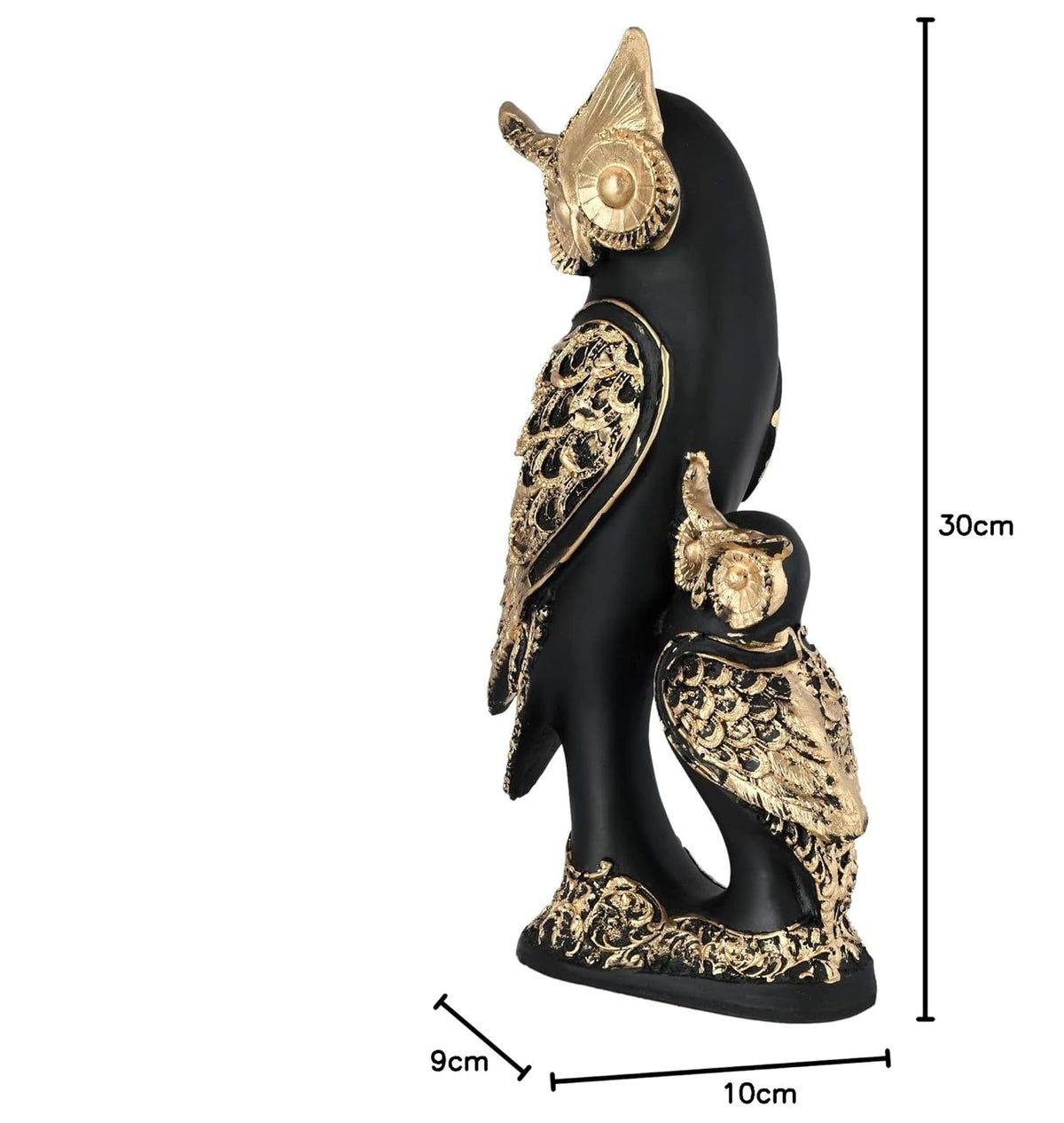 Owl Family Showpiece for Home Decor/Gifting/Living Room Decorative Showpiece.