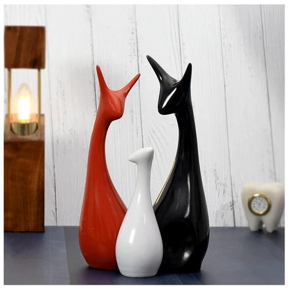 Deer Showpiece for Home DecorationThe Home Decor Lucky Deer Family