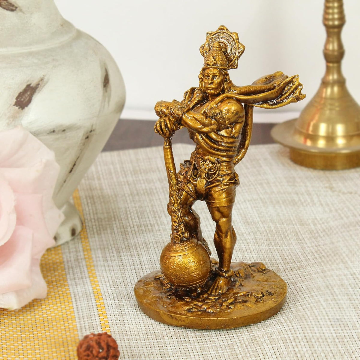 Bahubali Hanuman Ji Murti for Car Dashboard  Home Decor.