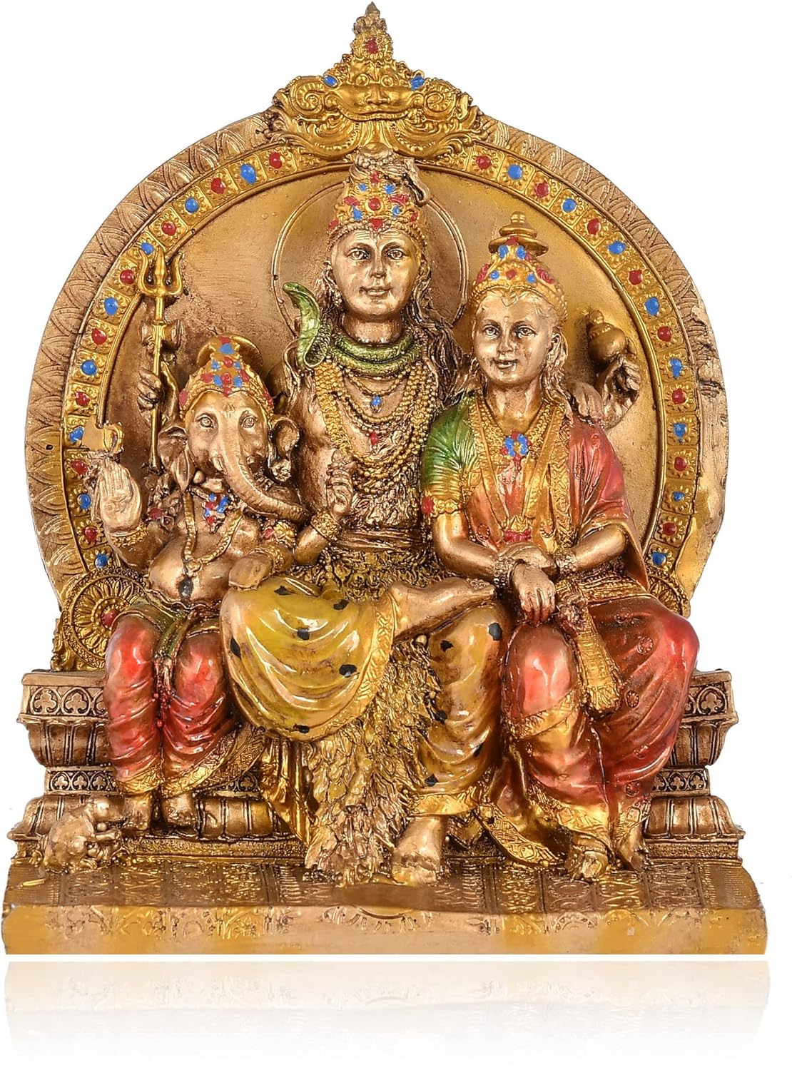 Shiva Pariwar for Home Decor/Home Temple Showpiece.