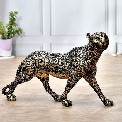 Big Panther Showpiece Statue .