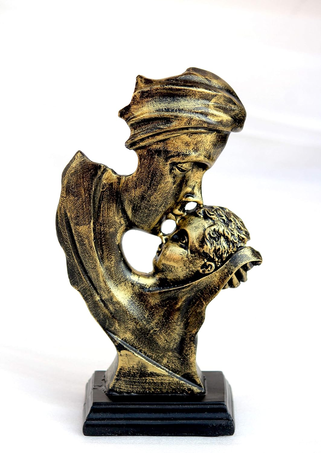Handpainted Mother Love Decorative Showpiece .