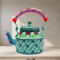 Hand Painted Designer Aluminium Kettle for Tea/Coffee, Home D̩cor& Gift Purpose.